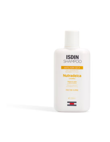 Isdin Shampoing Nutradeica Antipelliculaire Pellicules Sèches 200ML