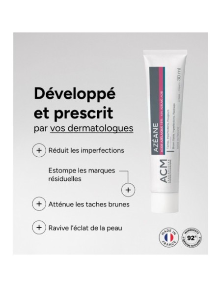 ACM Azeane Crème Acide AZELAIQUE 15% 30 ML