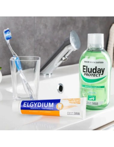 Elgydium La Routine Protection Caries Brosse Diffusion Medium