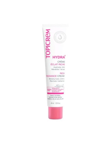 Topicrem Hydra+ crème hydratante éclat Riche 40ml