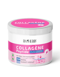 Bioherbs Collagène Peptides Poudre 240gr