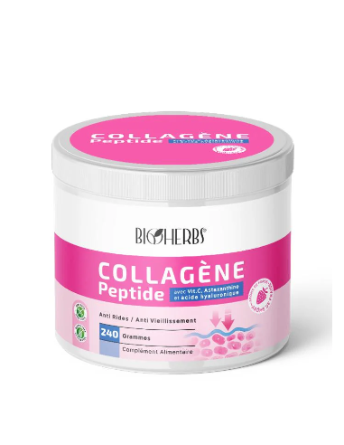 Bioherbs Collagène Peptides Poudre 240gr