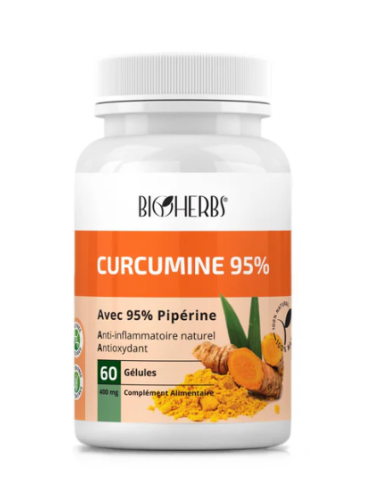 Bioherbs Curcumine 95% 60 Gélules