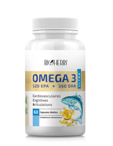 Bioherbs OMÉGA 3 Ultra 60 capsules