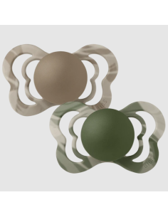 Bibs Sucette Supreme Green mix 6-18m Lot De 2