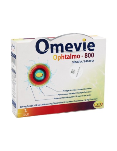 Vital Omevie Ophtalmo 800 30 Capsules