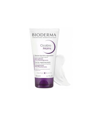 Bioderma Cicabio Mains Baume Barriere Réparateur 50ML