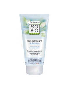 So'Bio Gel nettoyant fraîcheur Hydra Aloe Vera 150ml
