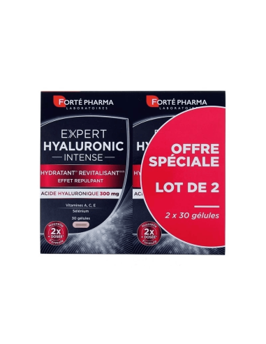 Forté Pharma Expert Hyaluronique Intense 30 Gélules LOT DE 2