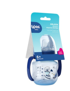 Wee Baby Tasse Anti Deversement Avec Anses 6M+ 125ML