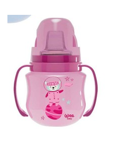 Wee Baby Tasse Anti Deversement Avec Anses 6M+ 125ML