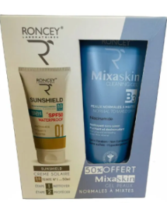 RONCEY Coffret Sunshield Teinte 01 et Mixaskin pour Peaux Mixtes -50%