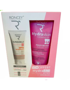 RONCEY Coffret Sunshield et Hydraskin pour Peaux Sèches -50%