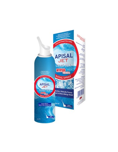 APISAL Spray Nasal Jet Dead Sea Hypertonique 125ML