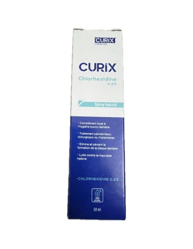 Curix Spray Buccal Chlorhexidine 0.2%