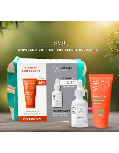 Svr Coffret Ampoule A + sun secure blur