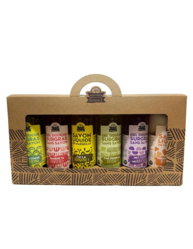 Les Petits Bains de Provence Coffret Fruits 6X100ML