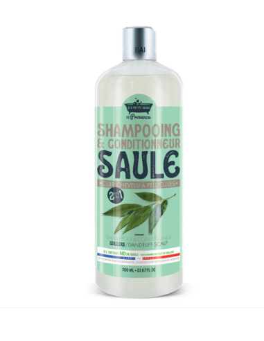 Les Petits Bains de Provence Shampoing 2en1 saule 700ml