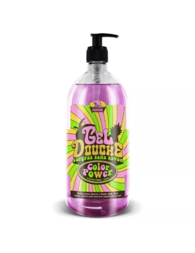 Les Petits Bains de Provence Gel Douche Pomme Pêche Color Power 1 Litre