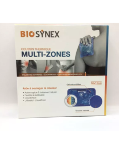 Biosynex Coussin Thermique Multizones 10X 15cm Chaud/Froid