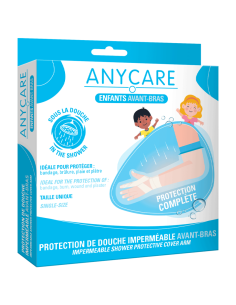 Anycare Protection de douche Imperméable Enfants Bras