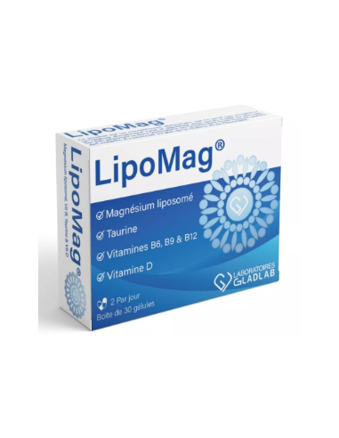 Lipomag Magnesium 30 gélules