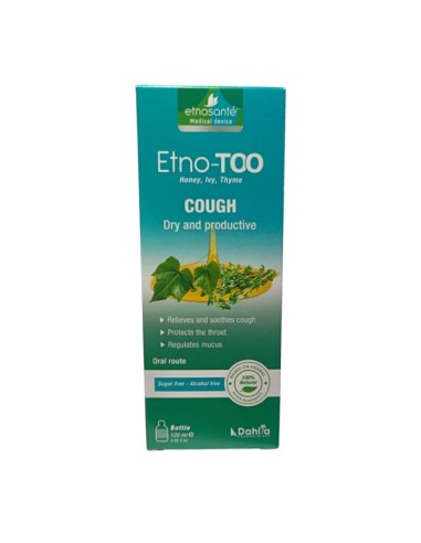 Etno Too Sirop Toux Sèche Et Grasse 120ML