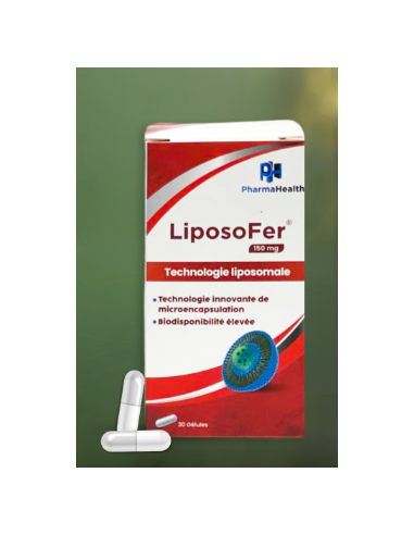 Liposo Fer 150 mg 30 gélules