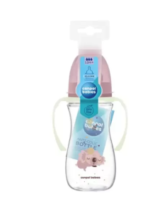 Canpol Biberon Avec anses fille 12m+ 300ml