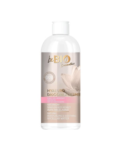 Bebio Cosmetics EAU MICELLAIRE HYDRATANT APAISANTE HYALURO BIOREJUVENATION 400ML