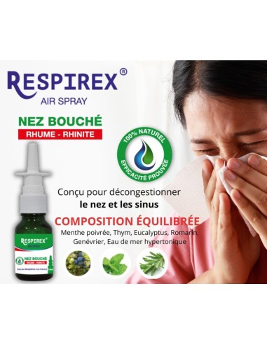 Respirex Nez Bouché 15ml