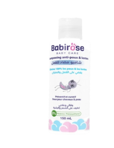 Babirose shampoing Anti Poux 100ml