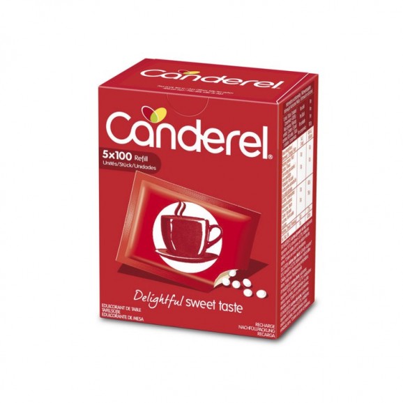 Canderel Édulcorant en sachet 100 pièces