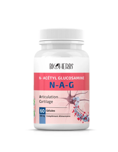 Bioherbs N-Acétyl Glucosamine 60 gélules