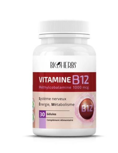 Bioherbs Vitamine B12 30 gélules