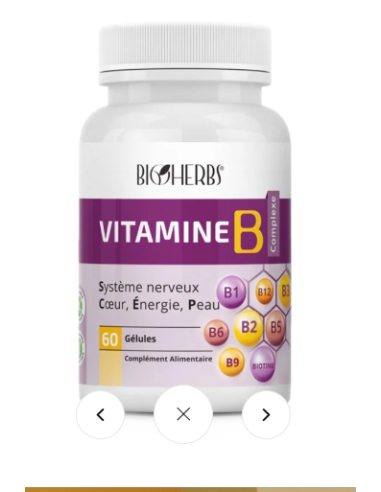 Bioherbs Vitamine B 60 gélules