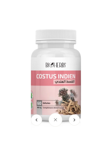 Bioherbs Costus indien 60 Gélules