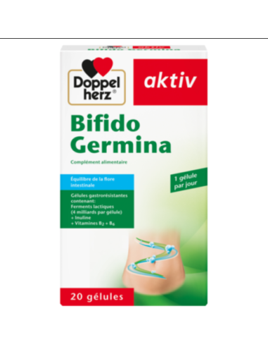 Doppel Herz AKTIV BIFIDO GERMINA 20 GELULES