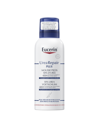 Eucerin UreaRepair Plus 10% Mousse Pieds 150 ML