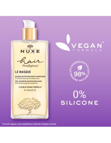 Nuxe Hair Prodigieux Le Masque Nutrition Avant Shampoing 125ml