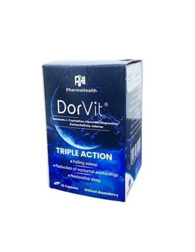 Pharmahealth Dorvit Boite de 10 Gélules