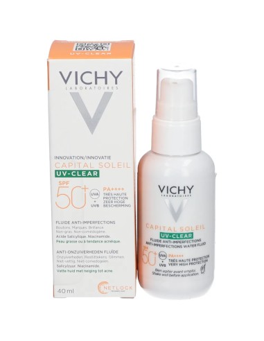 Vichy Capital Soleil UV Clear Fluide Anti Imperfections SPF50+