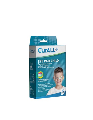 CURALL Pansement oculaire enfants Boite de 10