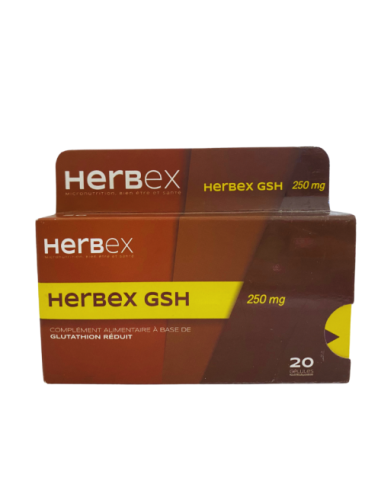 Herbex GSH 250MG 20 gélules