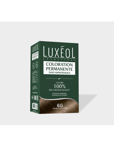 Luxéol Coloration Permanente 6G Blond Foncé Doré