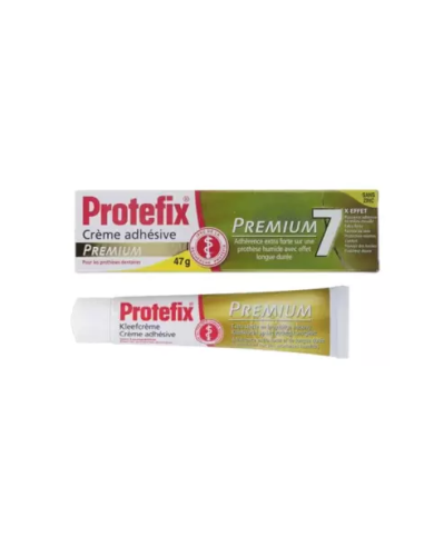 Protefix Créme Adhesive Premium 7*Effect 47GR