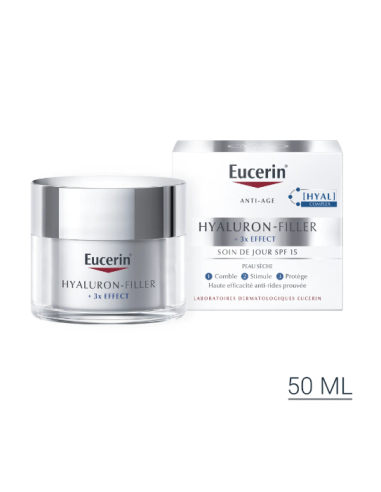 Eucerin Hyaluron Filler Soin de Jour spf15 50ml