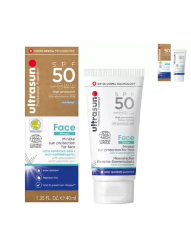 Ultrasun Face Mineral Sunscreen SPF50+ 40ML