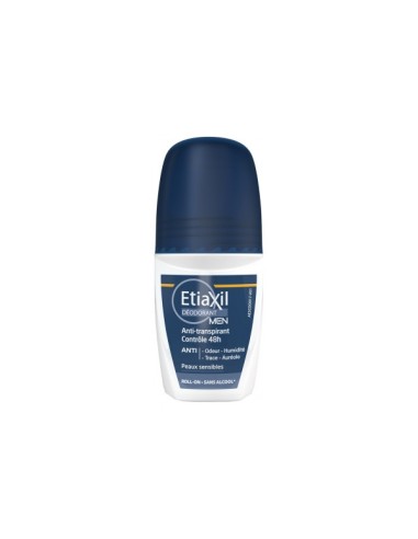 Etiaxil Men Déodorant 48h Contrôle Roll-on