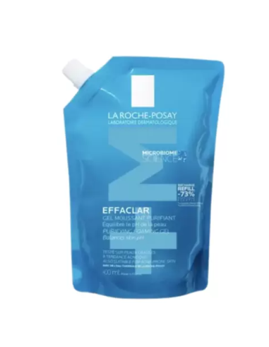 La Roche Posay Effaclar Gel Moussant Purifiant Recharge 400ml